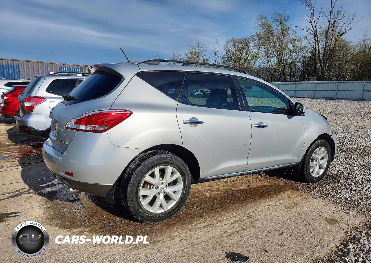 2014 Nissan Murano Sl VIN:JN8AZ1MW1EW530808 - 3