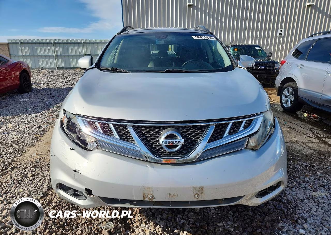 2014 Nissan Murano Sl VIN:JN8AZ1MW1EW530808 - 5