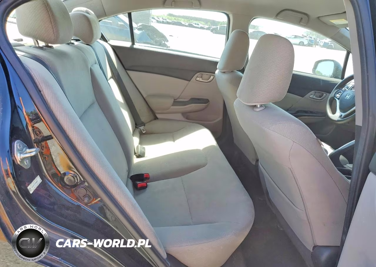 2013 Honda Civic Lx VIN:19XFB2F57DE090070 - 10