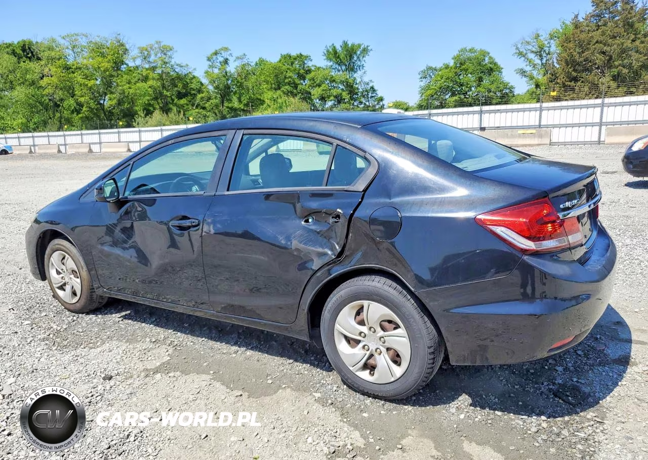 2013 Honda Civic Lx VIN:19XFB2F57DE090070 - 2