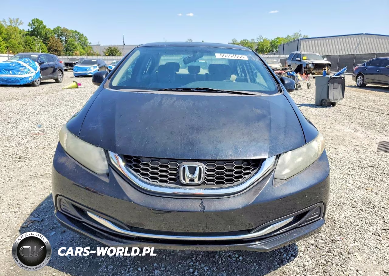2013 Honda Civic Lx VIN:19XFB2F57DE090070 - 5