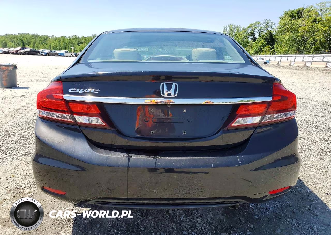 2013 Honda Civic Lx VIN:19XFB2F57DE090070 - 6
