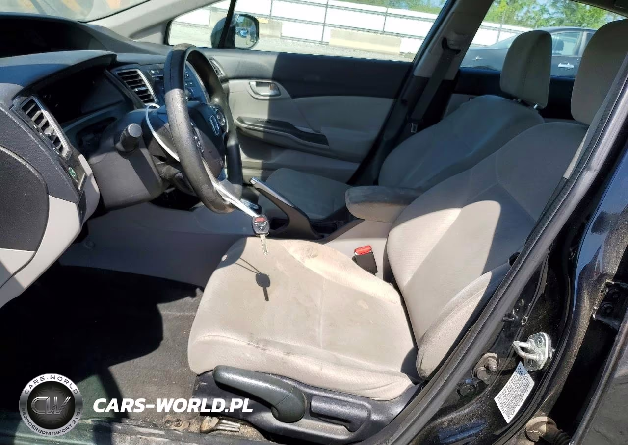 2013 Honda Civic Lx VIN:19XFB2F57DE090070 - 7