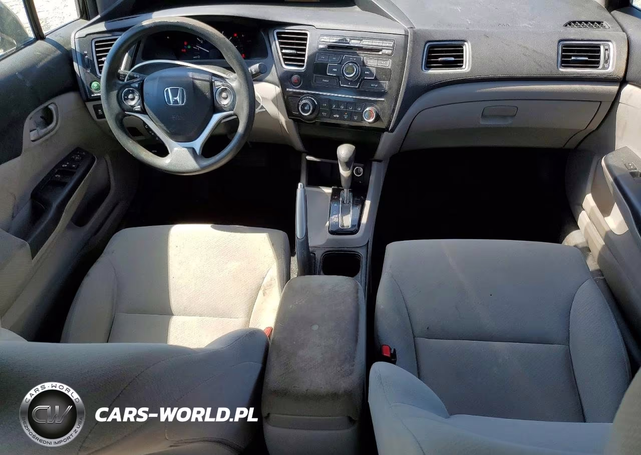 2013 Honda Civic Lx VIN:19XFB2F57DE090070 - 8