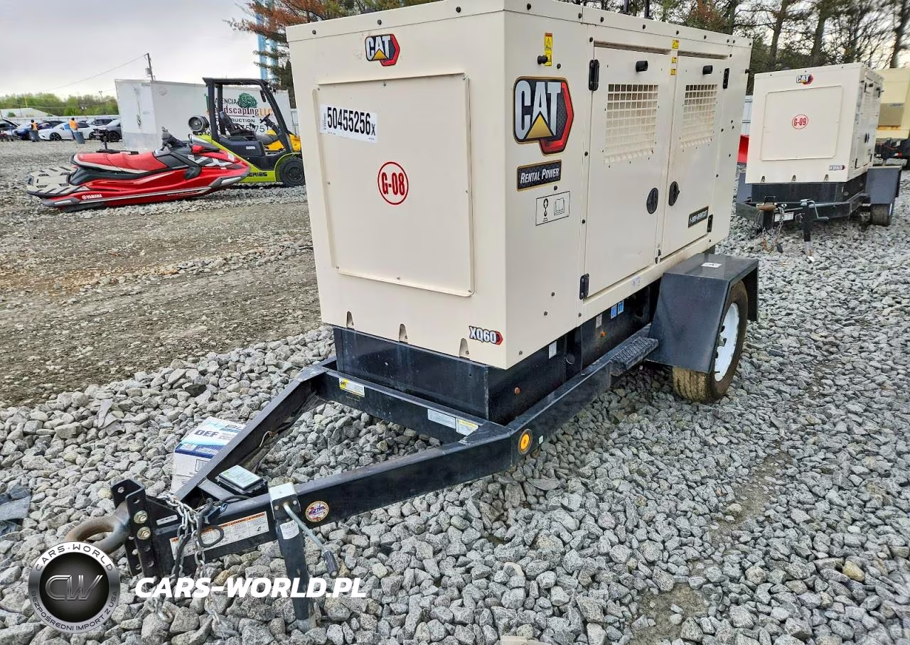 2024 Caterpillar Xq60 Generator VIN:7KUBB1311RJ001396 - 2