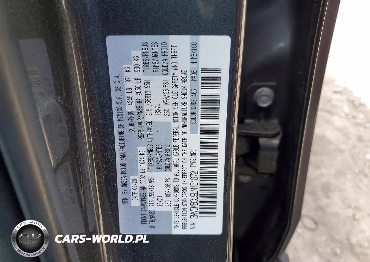 2020 Mazda Cx-30 Select VIN:3MVDMBCL9LM131872 - 13