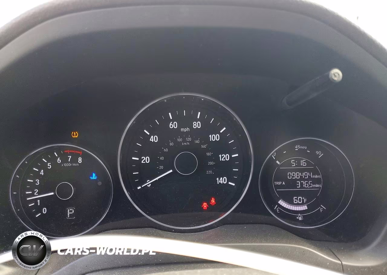 2020 Honda Hr-V Lx VIN:3CZRU6H37LM736295 - 9
