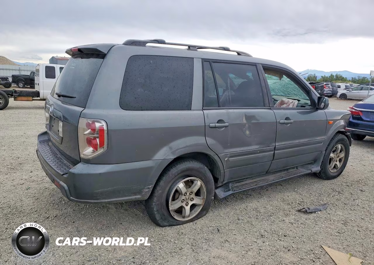 2007 Honda Pilot Ex VIN:5FNYF28447B034474 - 3