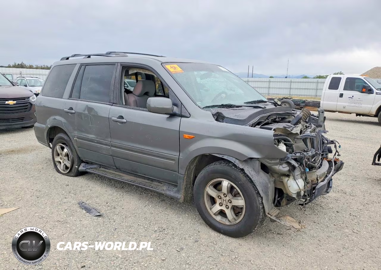 2007 Honda Pilot Ex VIN:5FNYF28447B034474 - 4