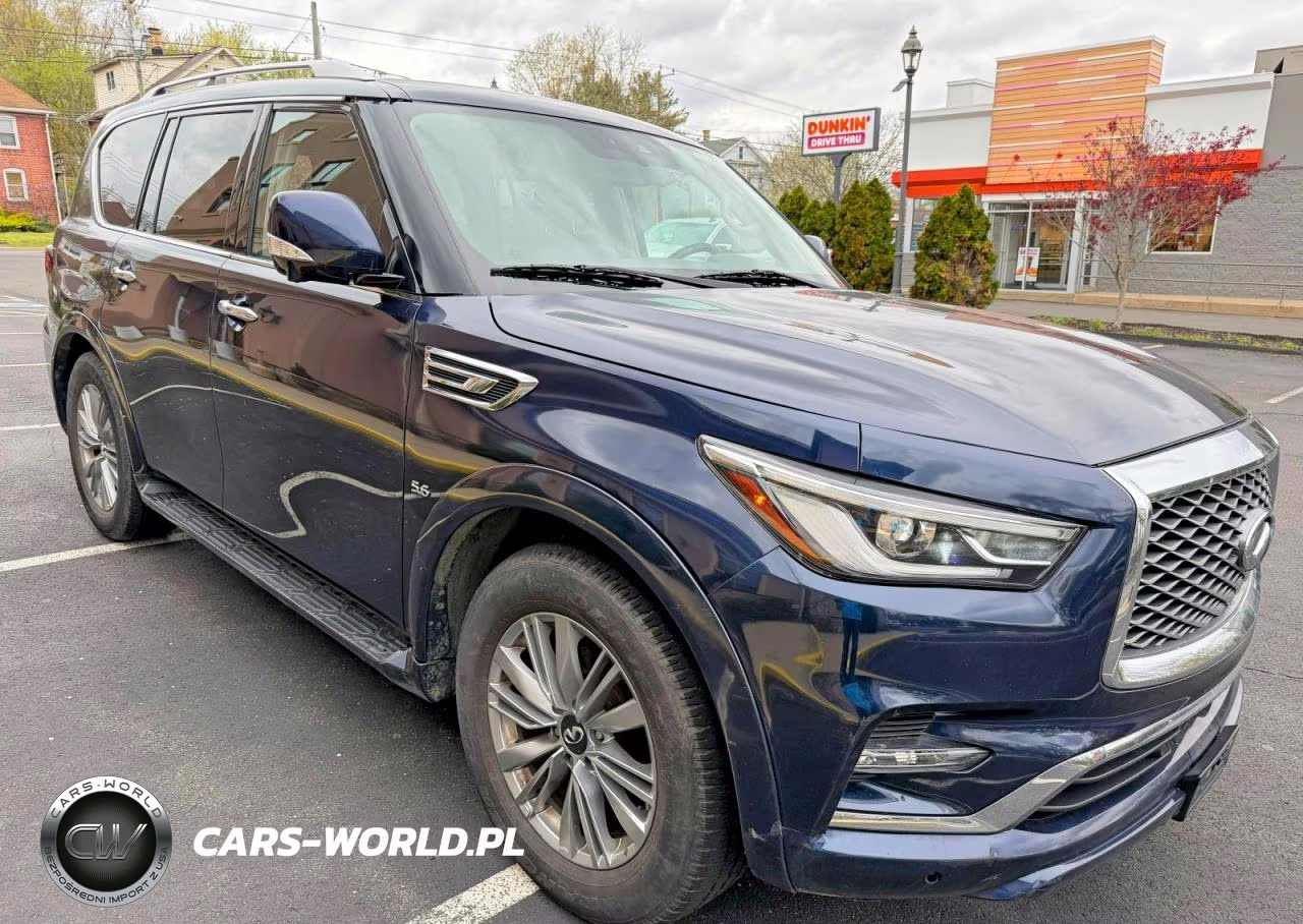 2020 Infiniti Qx80 Luxe VIN:JN8AZ2NFXL9703905 - 4