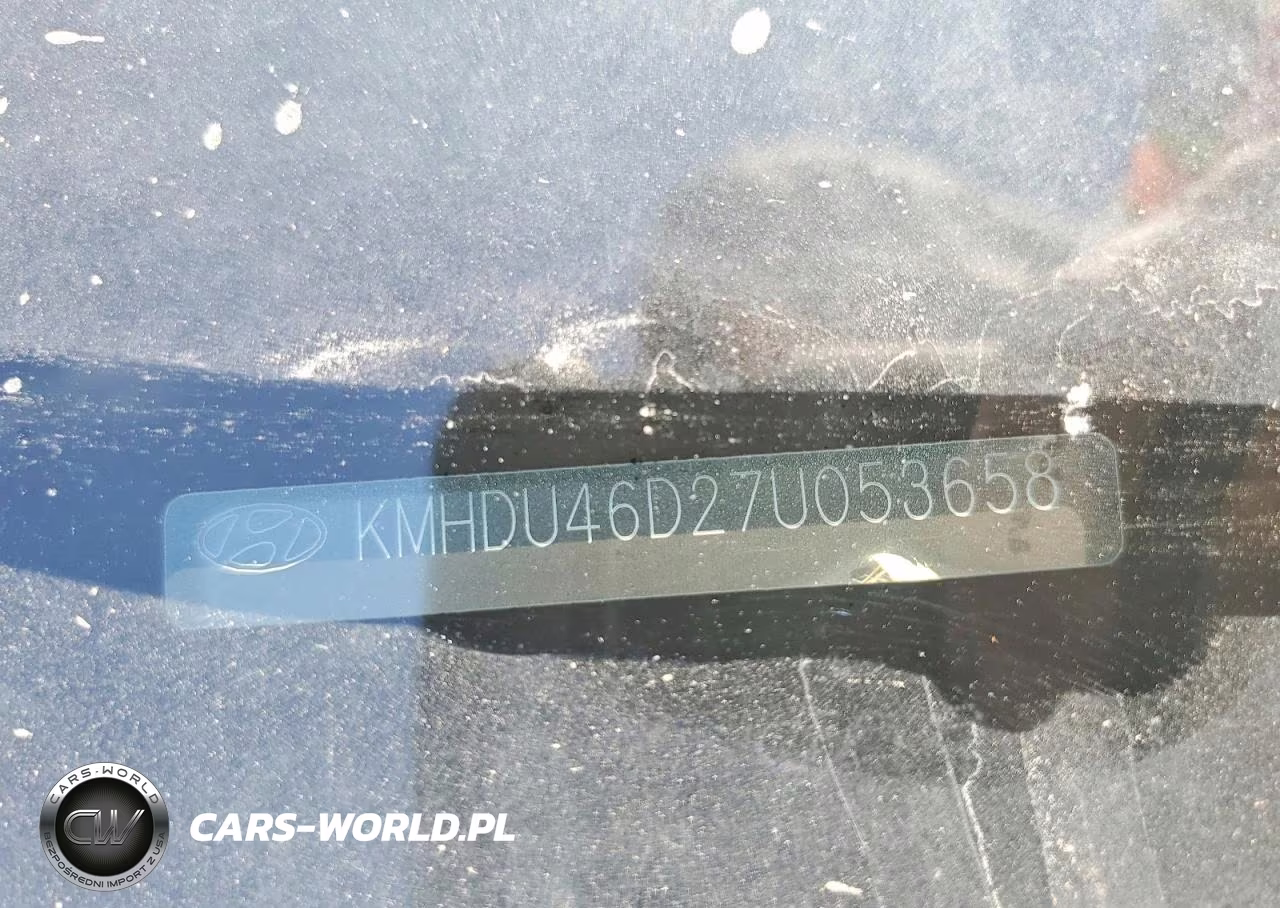 2007 Hyundai Elantra Gls VIN:KMHDU46D27U053658 - 12