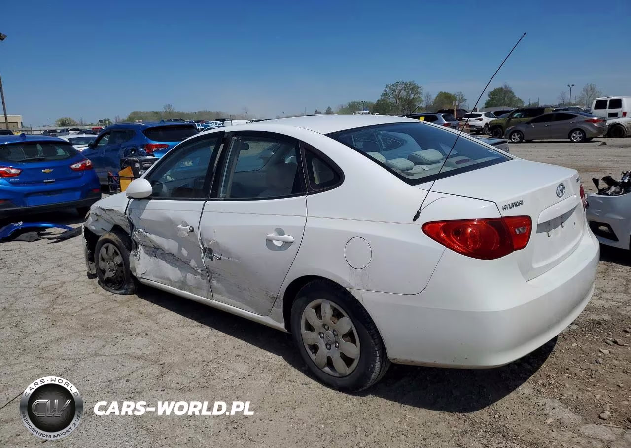 2007 Hyundai Elantra Gls VIN:KMHDU46D27U053658 - 2