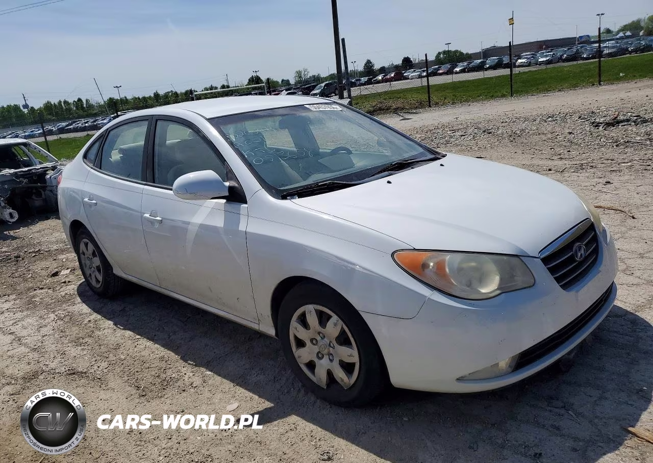 2007 Hyundai Elantra Gls VIN:KMHDU46D27U053658 - 4