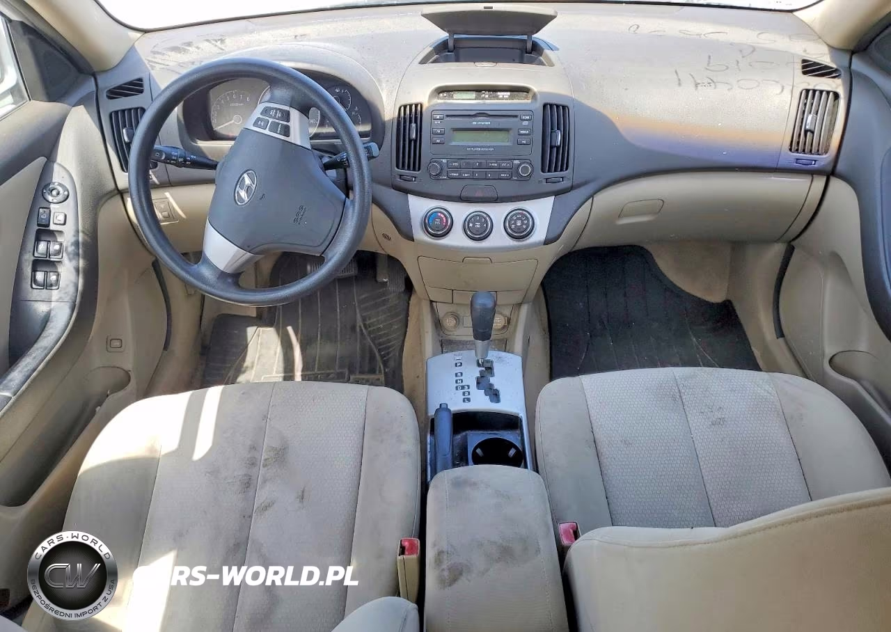 2007 Hyundai Elantra Gls VIN:KMHDU46D27U053658 - 8