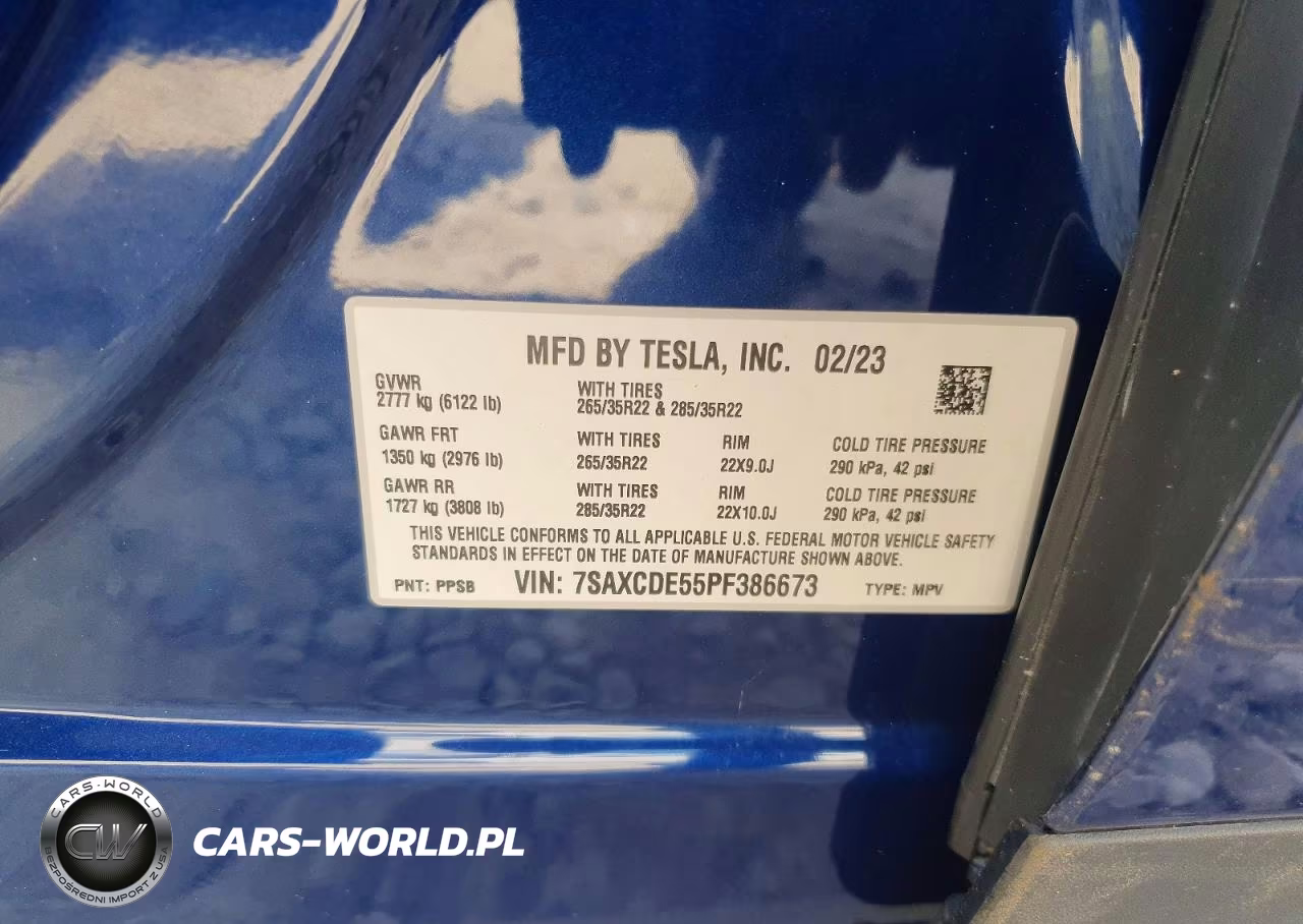 2023 Tesla Model X VIN:7SAXCDE55PF386673 - 13