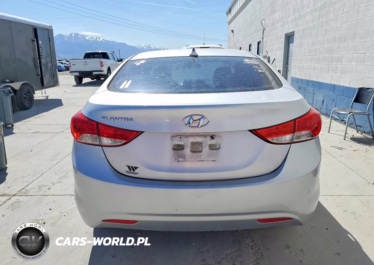 2011 Hyundai Elantra Gls VIN:5NPDH4AE9BH051689 - 6