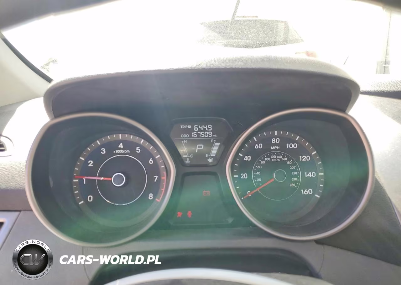 2011 Hyundai Elantra Gls VIN:5NPDH4AE9BH051689 - 9