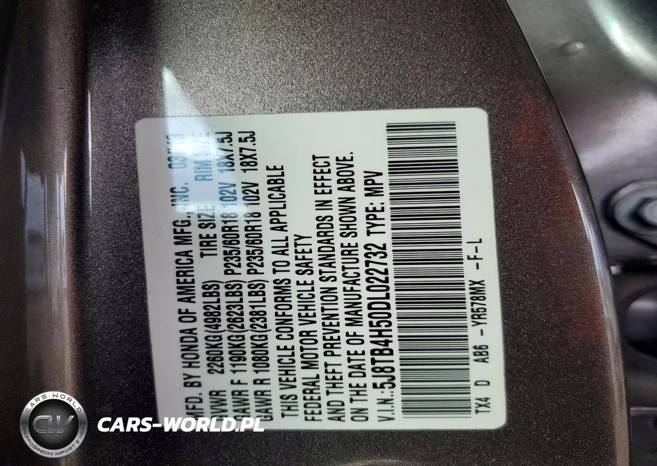 2013 Acura Rdx Technology VIN:5J8TB4H50DL022732 - 12