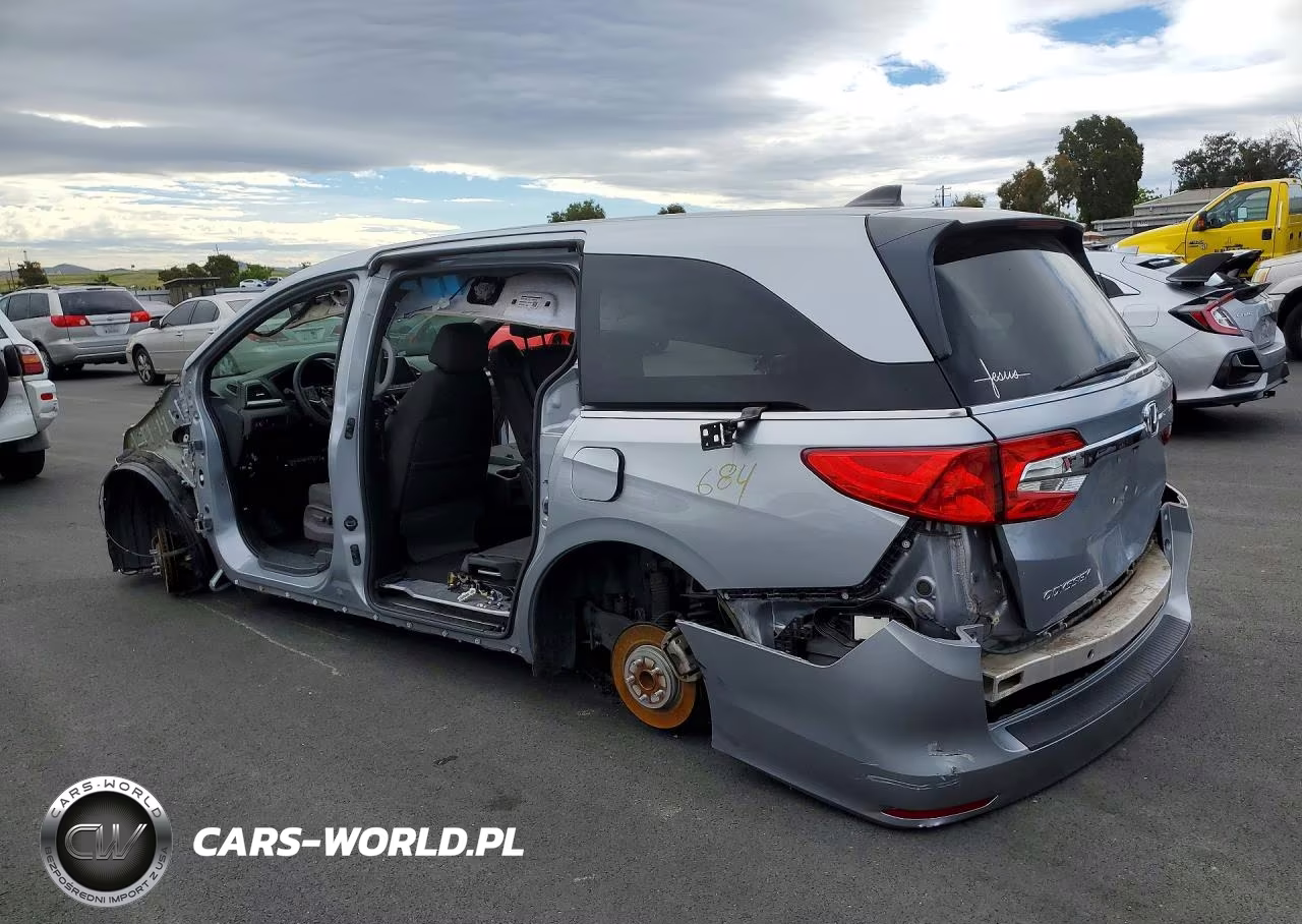 2019 Honda Odyssey Ex VIN:5FNRL6H57KB049766 - 2