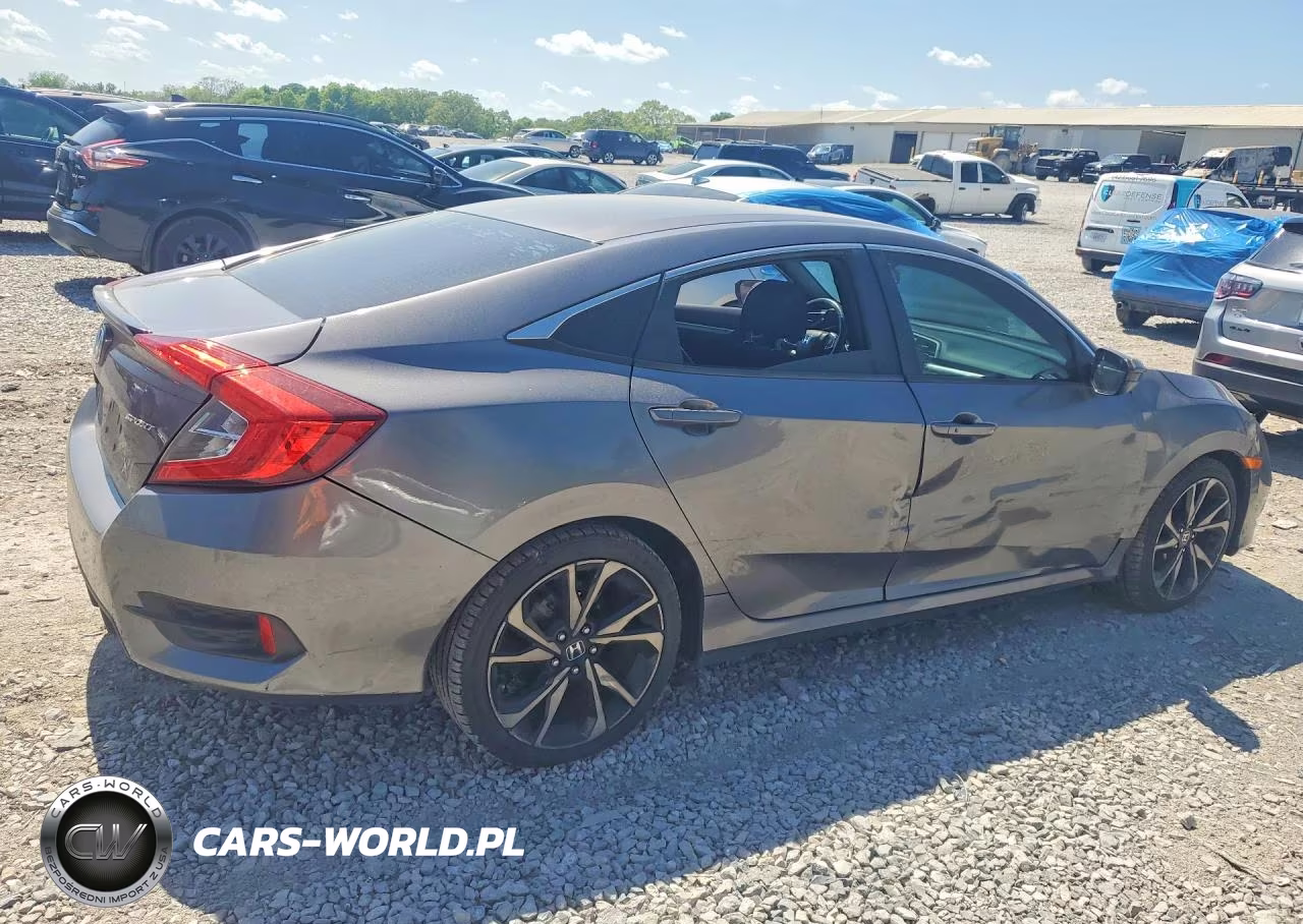 2020 Honda Civic Sport VIN:2HGFC2F85LH510372 - 3