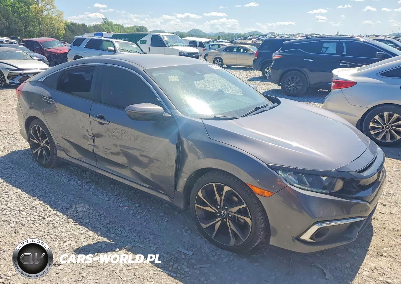 2020 Honda Civic Sport VIN:2HGFC2F85LH510372 - 4