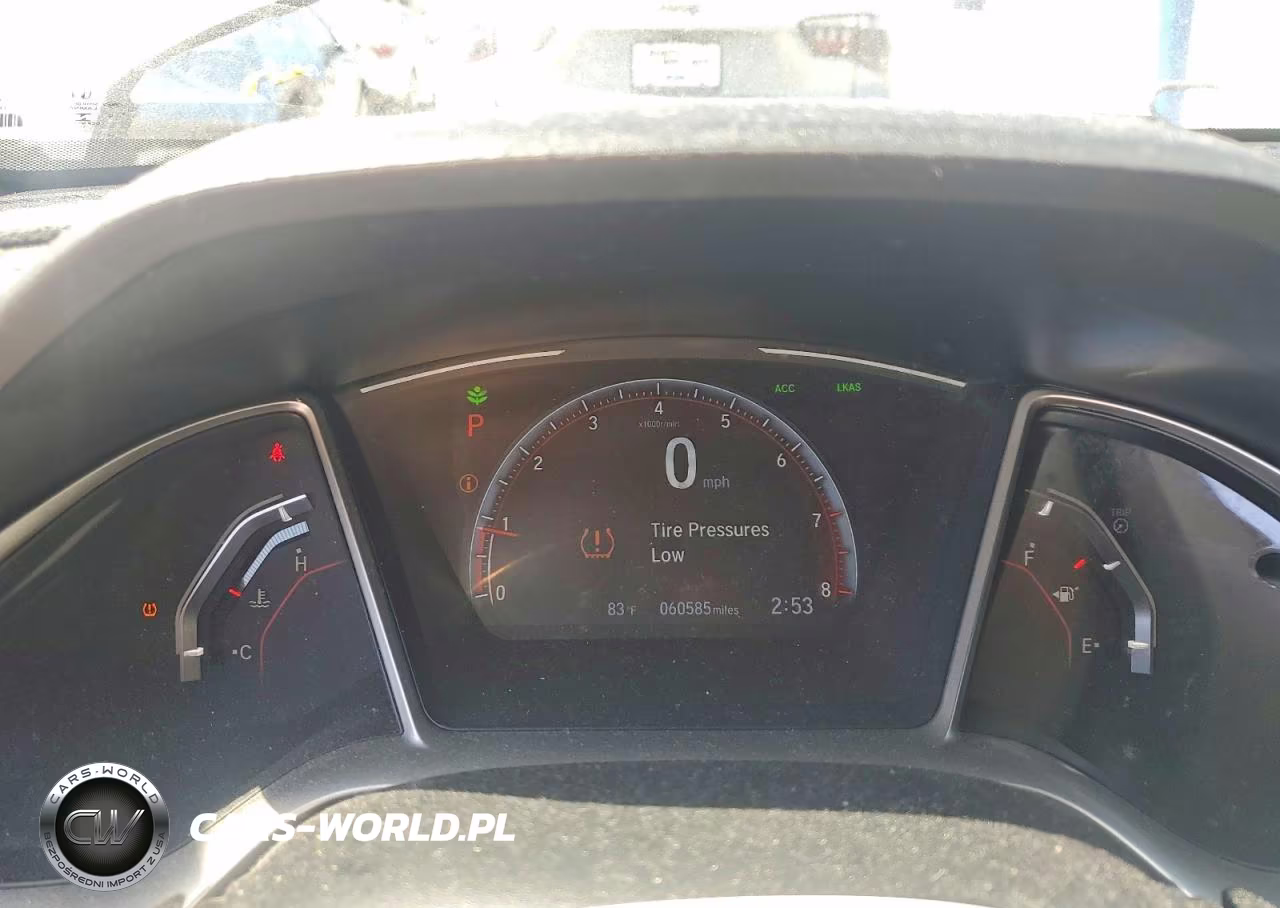 2020 Honda Civic Sport VIN:2HGFC2F85LH510372 - 9