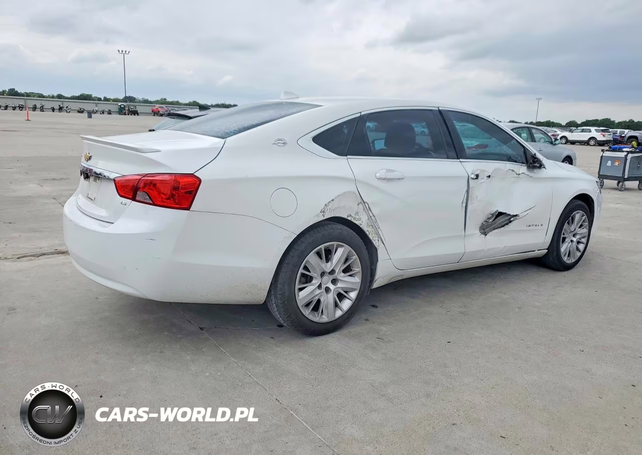 2014 Chevrolet Impala Ls VIN:1G11Y5SLXEU140194 - 3