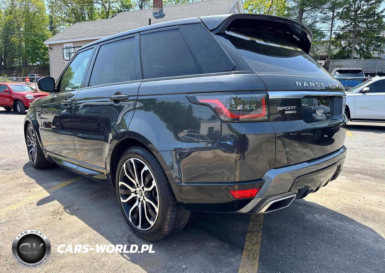 2019 Land Rover Range Rover Sport Hse VIN:SALWR2RV3KA851080 - 2
