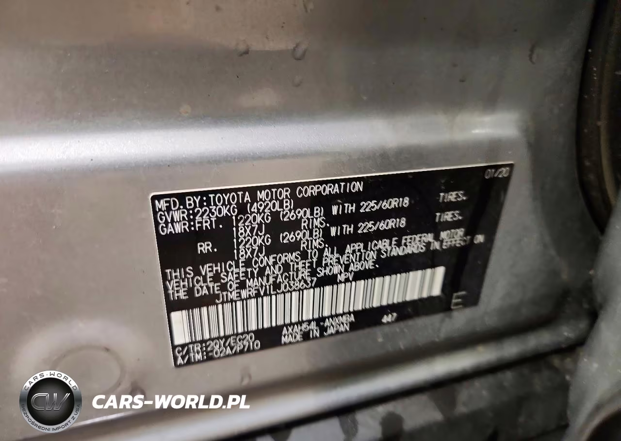 2020 Toyota Rav4 Xse VIN:JTMEWRFV1LJ038637 - 13