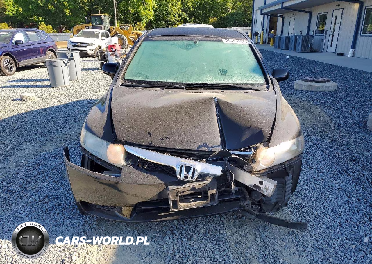2010 Honda Civic Lx VIN:2HGFA1F56AH328134 - 5