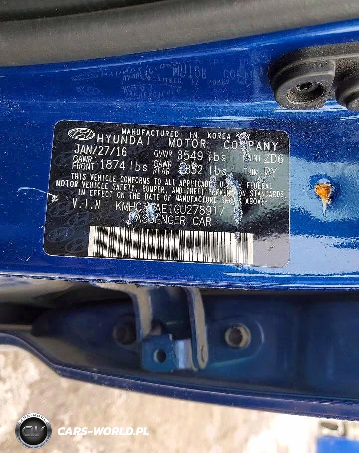 2016 Hyundai Accent Se VIN:KMHCT5AE1GU278917 - 13