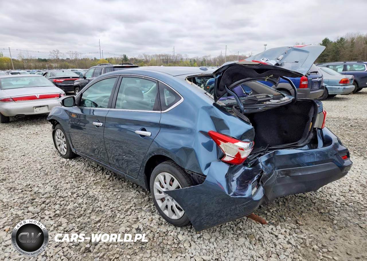 2016 Nissan Sentra Sv VIN:3N1AB7AP2GY312861 - 2
