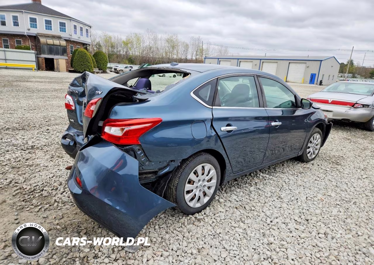 2016 Nissan Sentra Sv VIN:3N1AB7AP2GY312861 - 3
