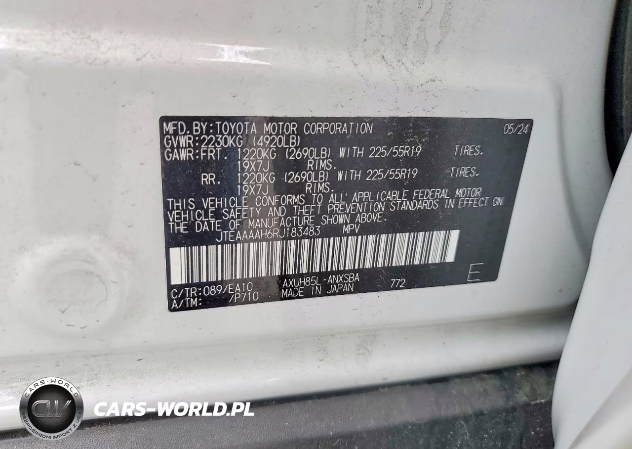 2024 Toyota Venza Limited VIN:JTEAAAAH6RJ183483 - 14