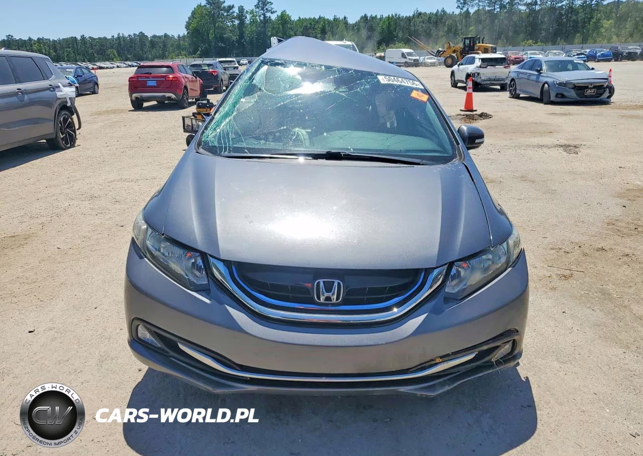 2013 Honda Civic Hybrid VIN:19XFB4F23DE001337 - 5