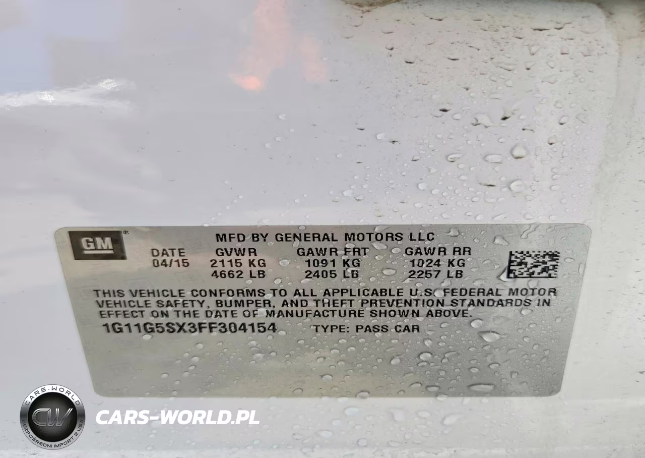 2015 Chevrolet Malibu Ltz VIN:1G11G5SX3FF304154 - 13