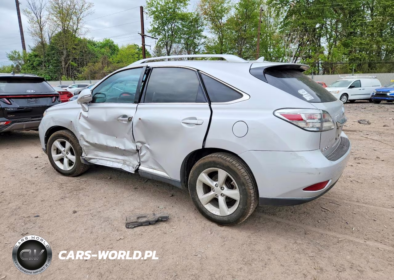 2010 Lexus Rx 350 Base VIN:2T2BK1BA9AC045438 - 2