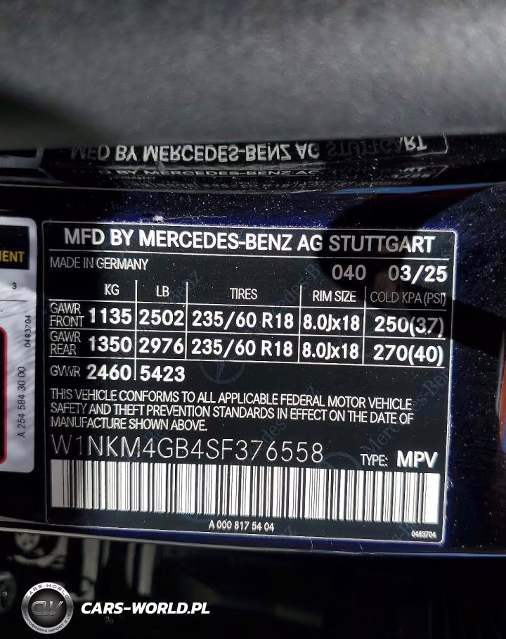 2025 Mercedes-Benz Glc 300 VIN:W1NKM4GB4SF376558 - 13