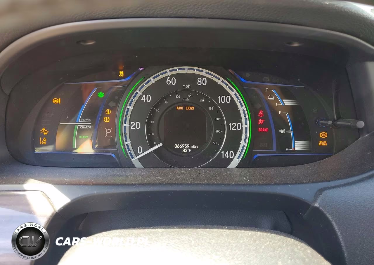 2017 Honda Accord Touring Hybrid VIN:JHMCR6F7XHC001787 - 9
