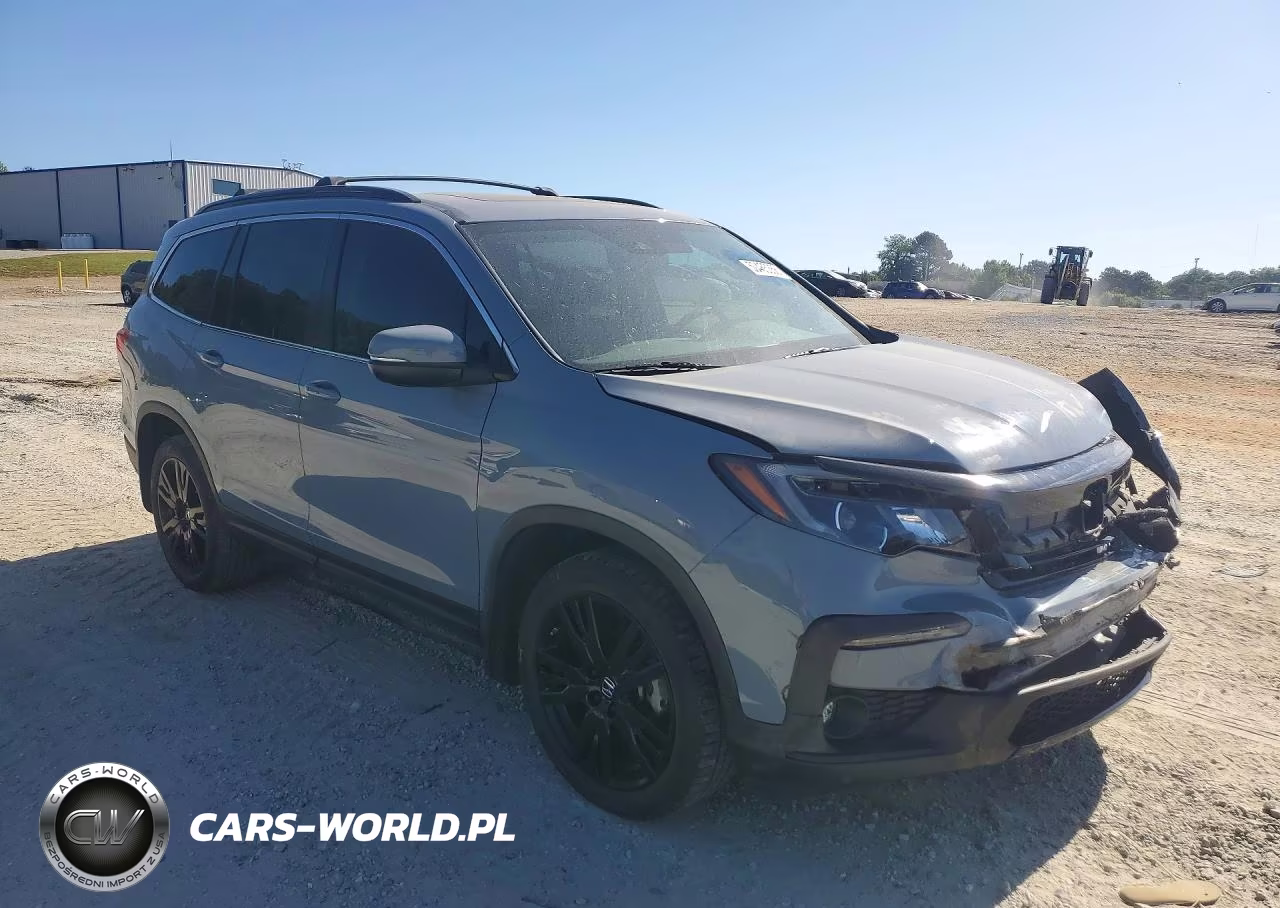 2022 Honda Pilot Se VIN:5FNYF6H24NB052024 - 4