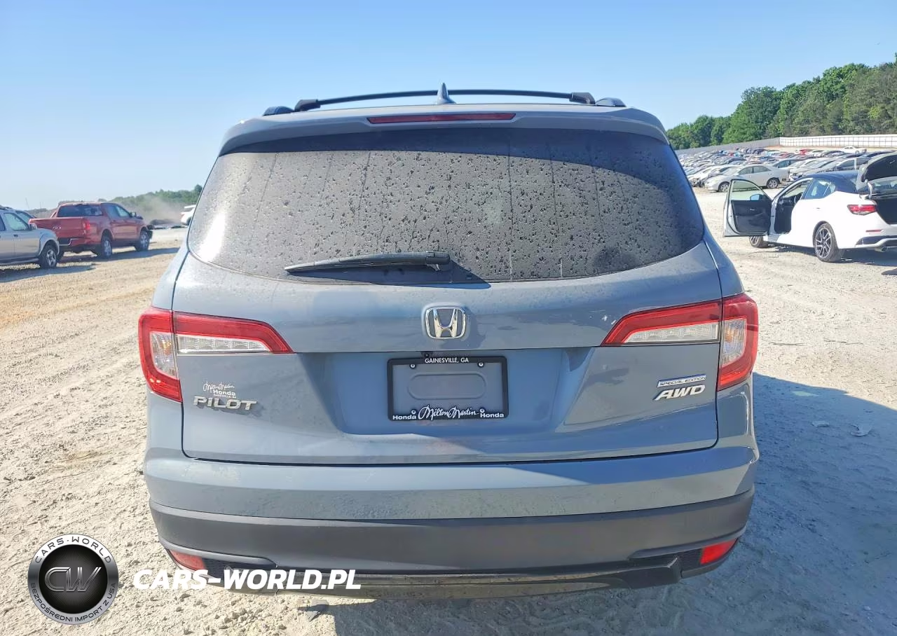 2022 Honda Pilot Se VIN:5FNYF6H24NB052024 - 6