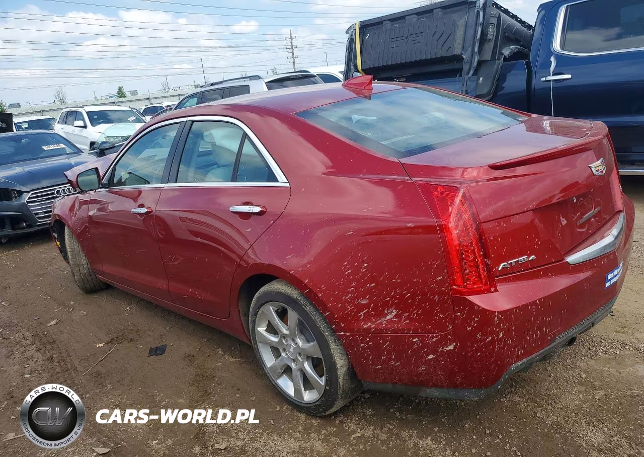 2015 Cadillac Ats Luxury VIN:1G6AH5RX2F0125619 - 2