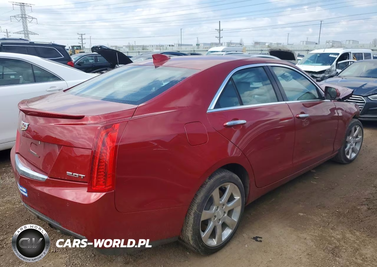 2015 Cadillac Ats Luxury VIN:1G6AH5RX2F0125619 - 3