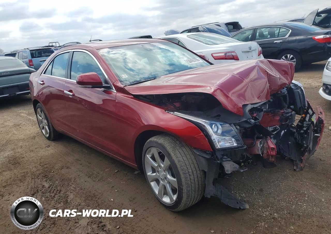 2015 Cadillac Ats Luxury VIN:1G6AH5RX2F0125619 - 4