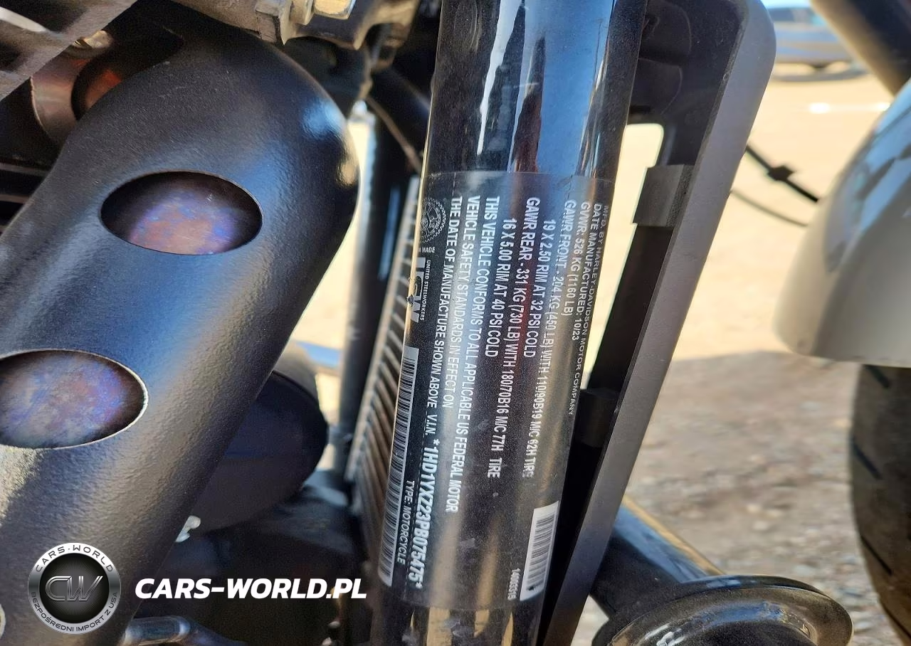 2023 Harley-Davidson Fxlrst VIN:1HD1YXZ23PB075475 - 8