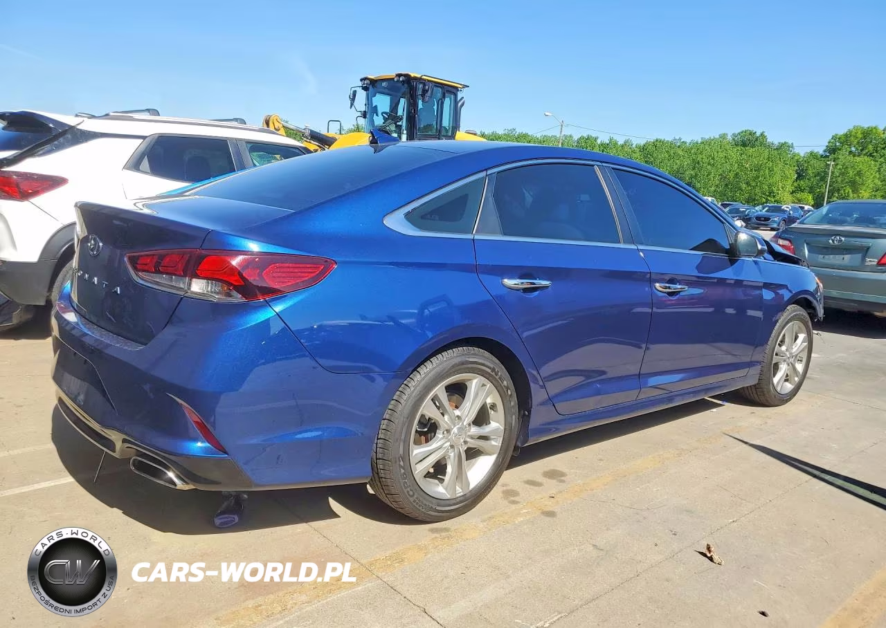 2018 Hyundai Sonata Sel VIN:5NPE34AFXJH611343 - 3