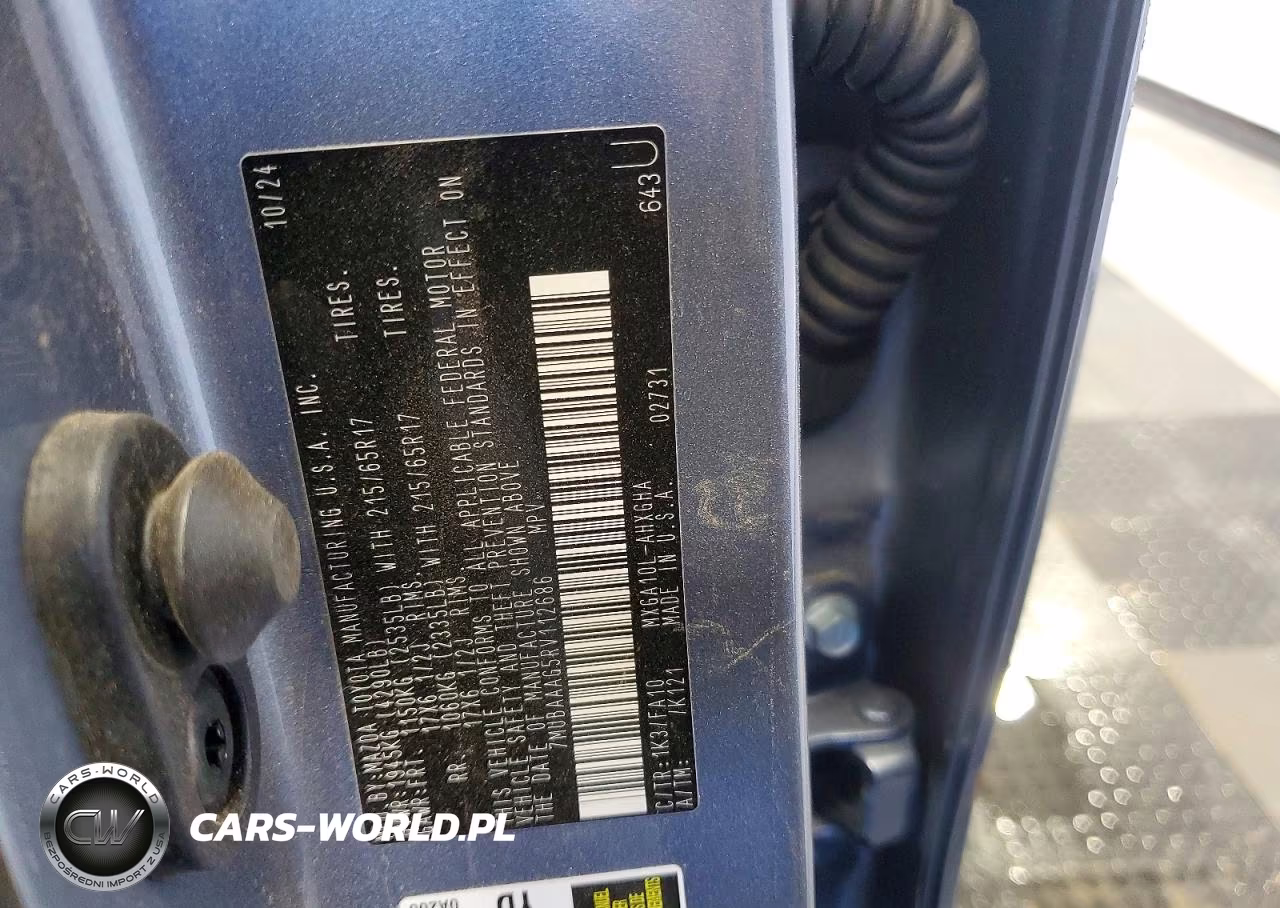 2024 Toyota Corolla Cross Le VIN:7MUBAAAG5RV112686 - 13