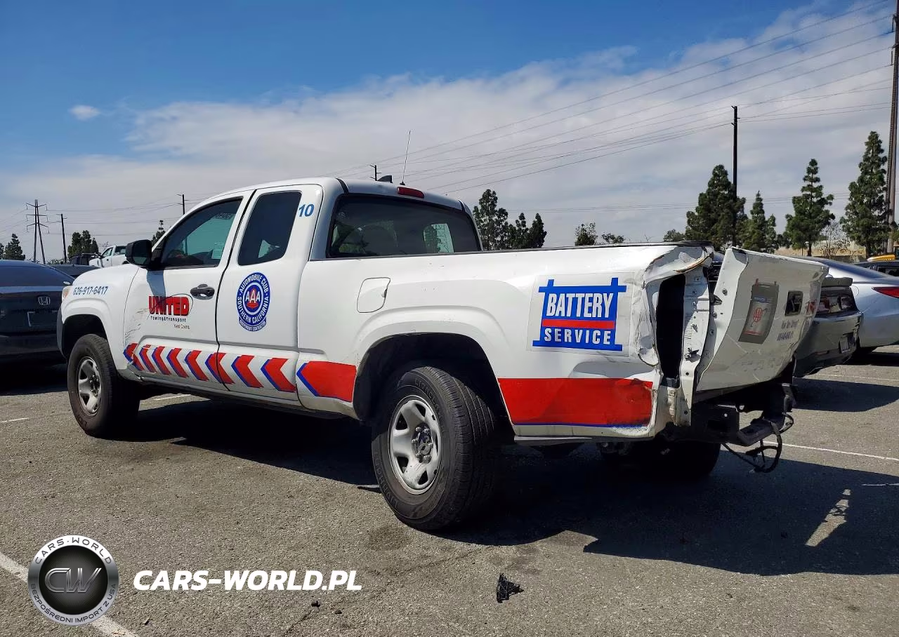 2017 Toyota Tacoma Sr VIN:5TFRX5GN0HX091534 - 2