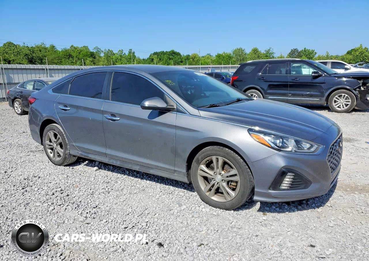 2019 Hyundai Sonata Sel VIN:5NPE34AF8KH793674 - 4