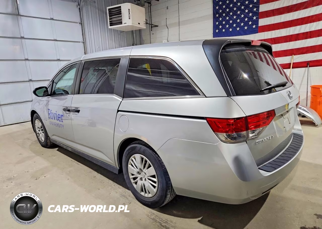 2014 Honda Odyssey Lx VIN:5FNRL5H24EB006202 - 2
